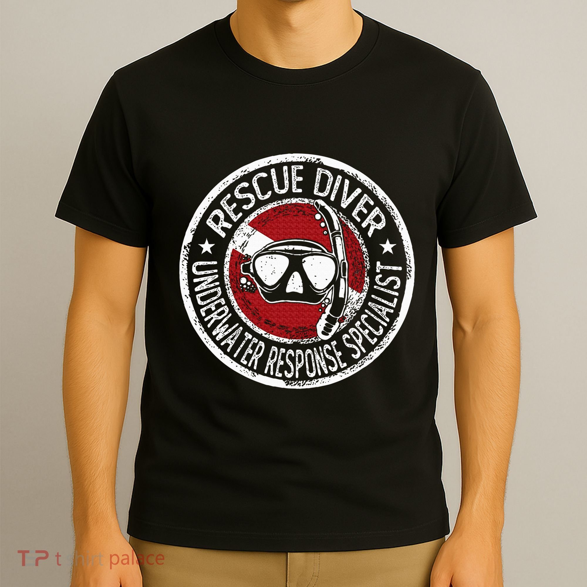 Underwater Response Sprcialist Under Water Rescue Diver T-Shirt