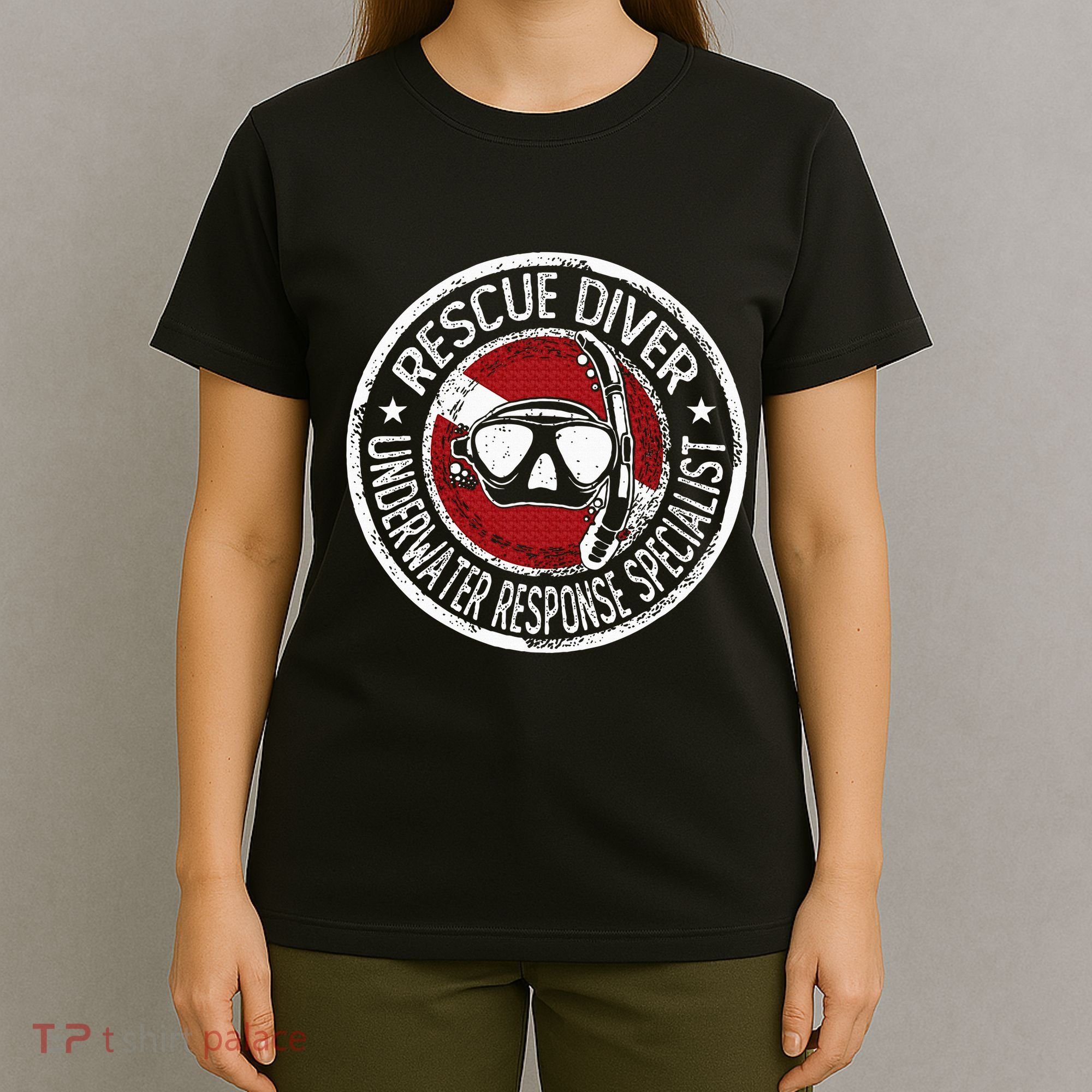 Underwater Response Sprcialist Under Water Rescue Diver T-Shirt