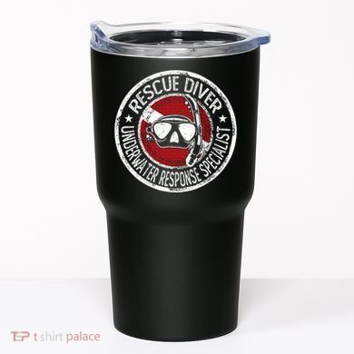 Underwater Response Sprcialist Under Water Rescue Diver Tumbler