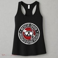 Underwater Response Sprcialist Under Water Rescue Diver Women's Tank Top thumb 3