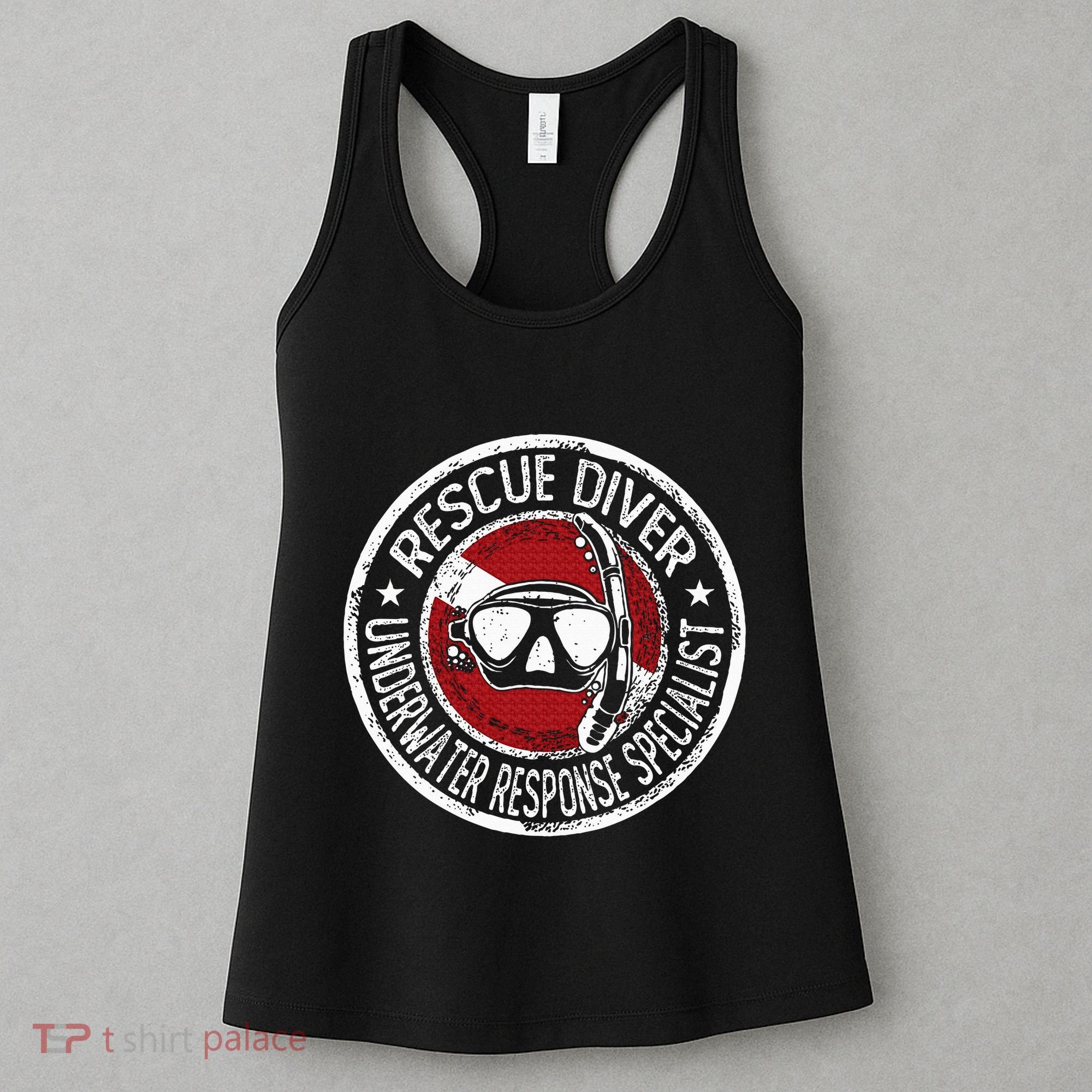 Underwater Response Sprcialist Under Water Rescue Diver Women's Tank Top