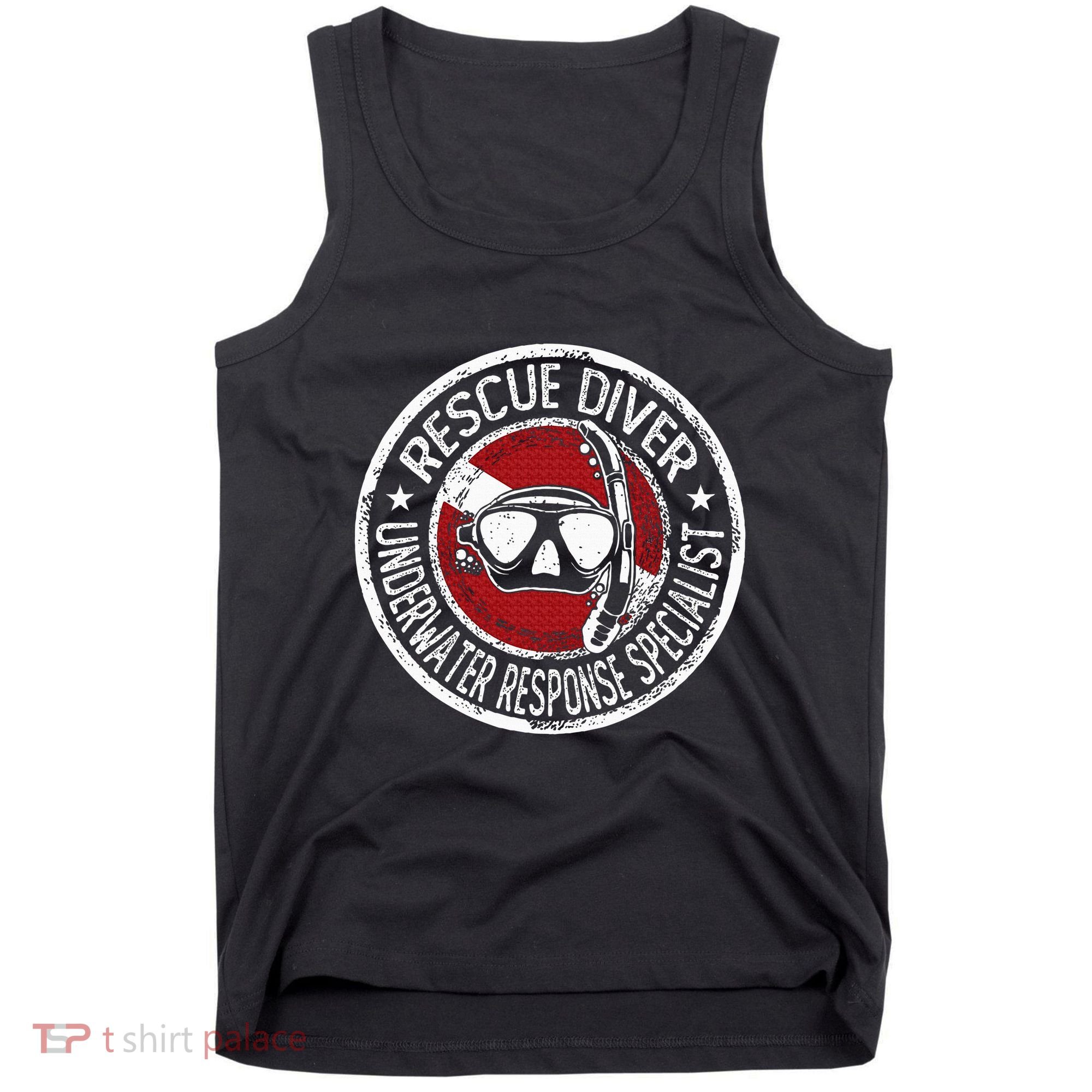 Underwater Response Sprcialist Under Water Rescue Diver Tank Top