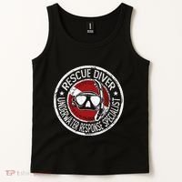 Underwater Response Sprcialist Under Water Rescue Diver Tank Top thumb 2