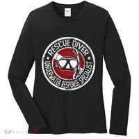 Underwater Response Sprcialist Under Water Rescue Diver Women's Long Sleeve Shirt thumb 0