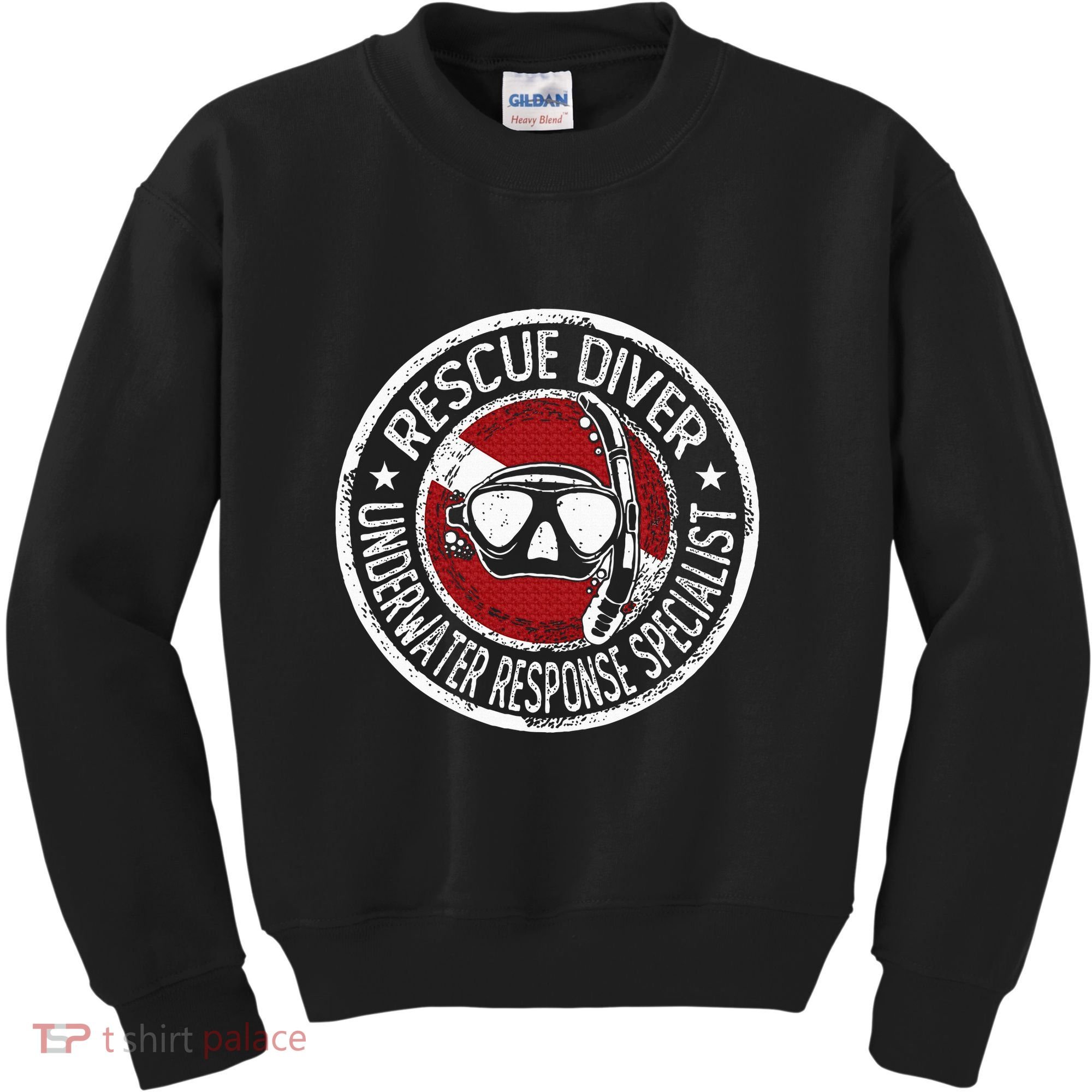 Underwater Response Sprcialist Under Water Rescue Diver Kids Sweatshirt