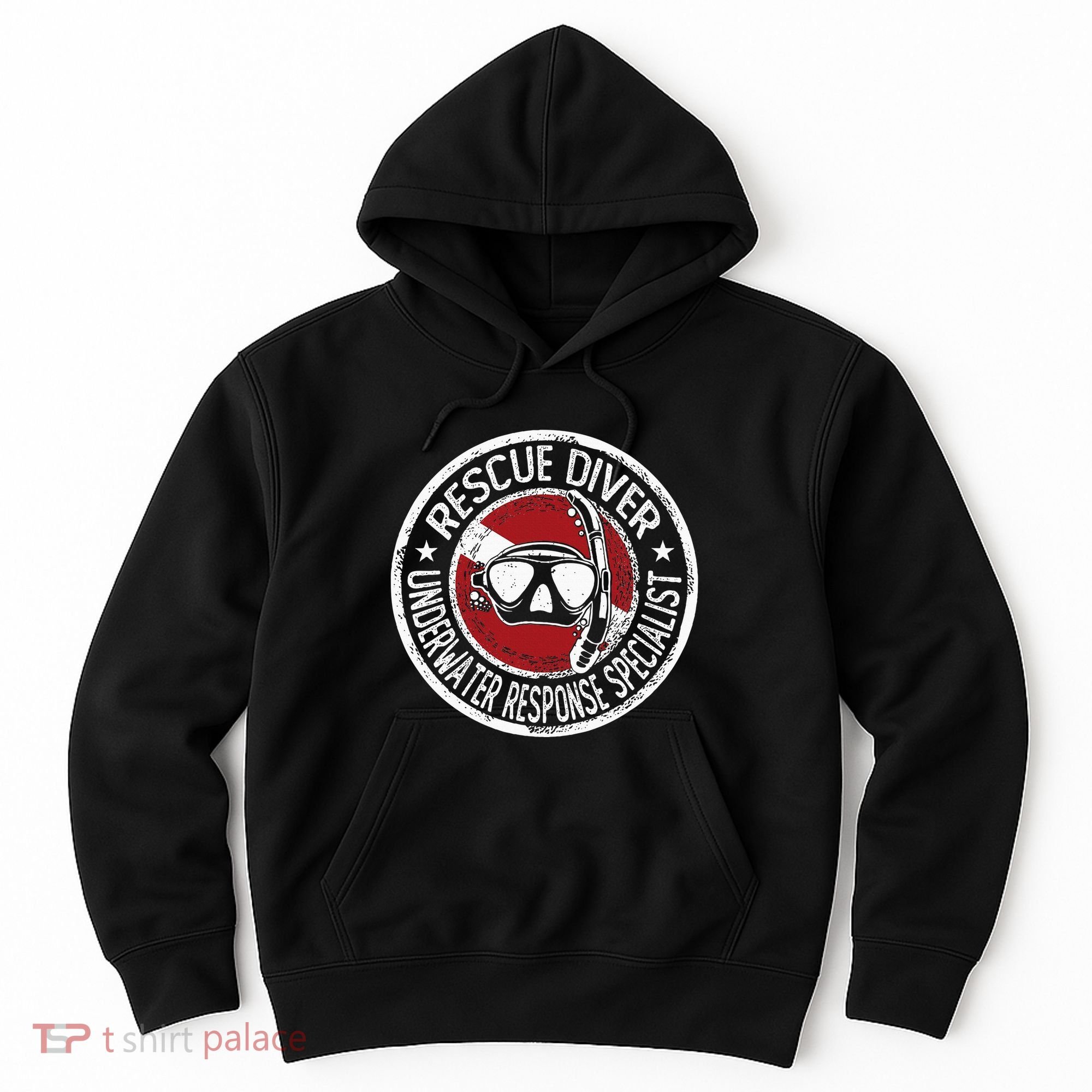 Underwater Response Sprcialist Under Water Rescue Diver Hoodie