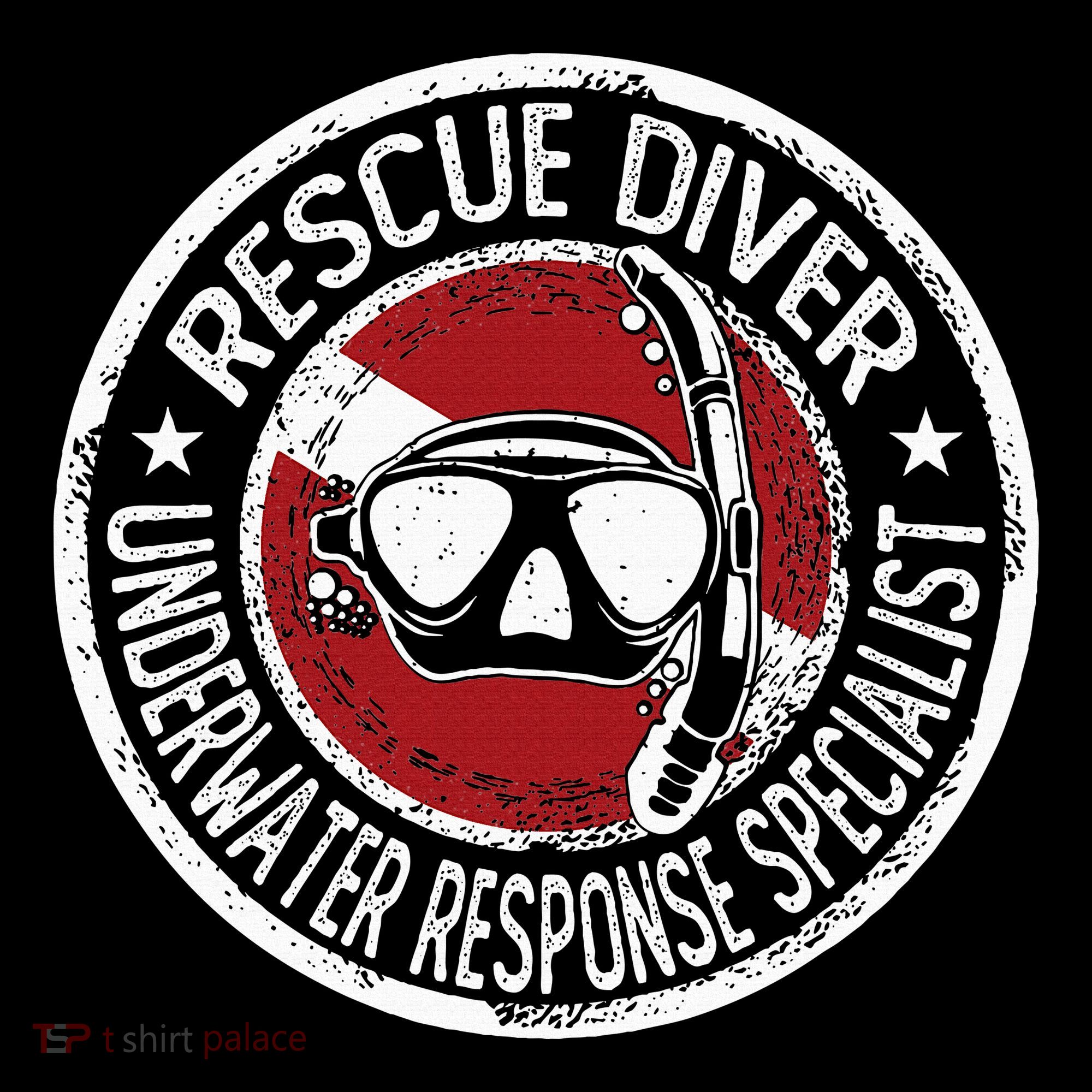 Underwater Response Sprcialist Under Water Rescue Diver Hoodie