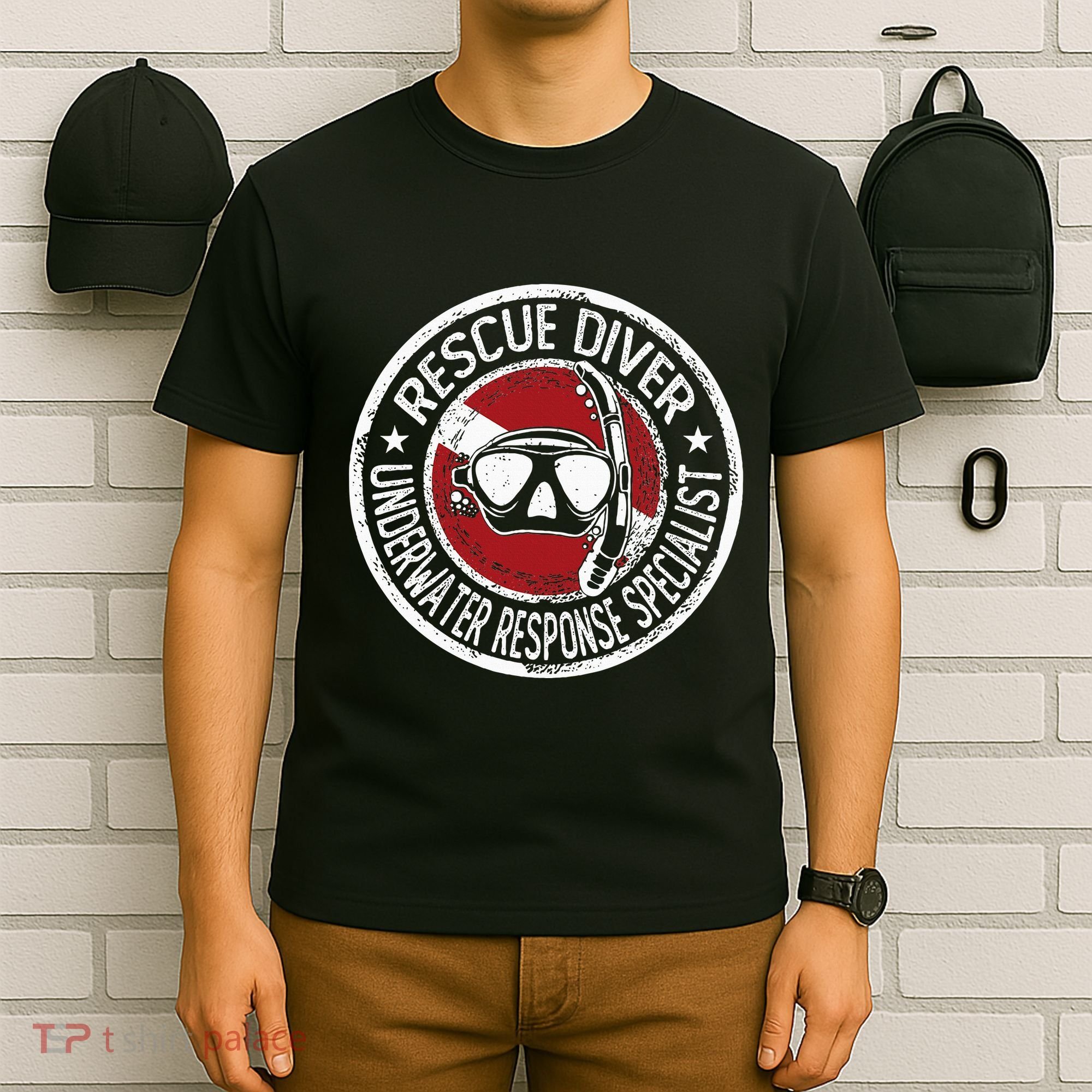 Underwater Response Sprcialist Under Water Rescue Diver T-Shirt