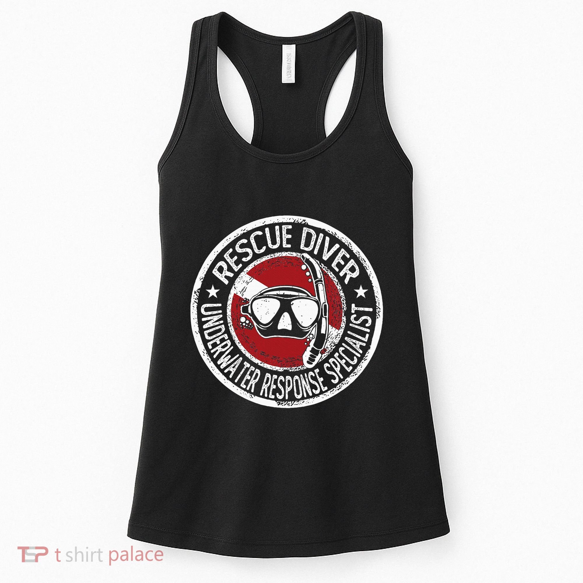 Underwater Response Sprcialist Under Water Rescue Diver Women's Tank Top