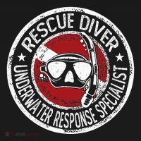 Underwater Response Sprcialist Under Water Rescue Diver Women's Tank Top thumb 5