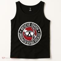 Underwater Response Sprcialist Under Water Rescue Diver Tank Top thumb 2