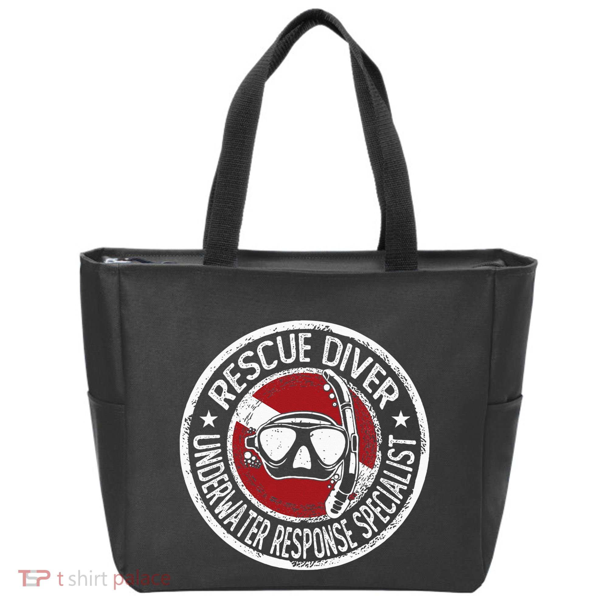 Underwater Response Sprcialist Under Water Rescue Diver Tote Bag