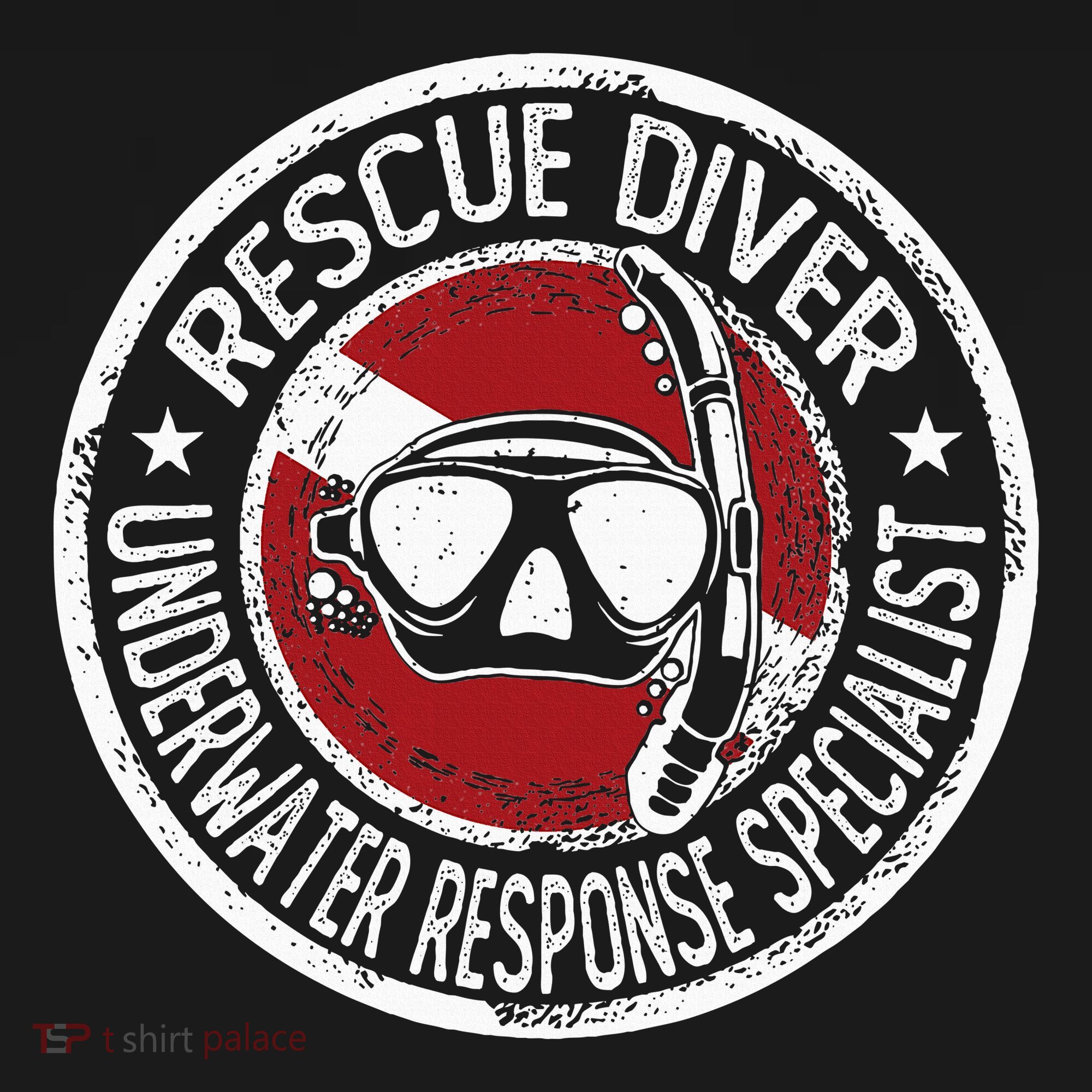 Underwater Response Sprcialist Under Water Rescue Diver Tote Bag