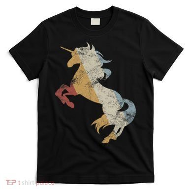Unicorn Retro Style Vintage T-Shirt