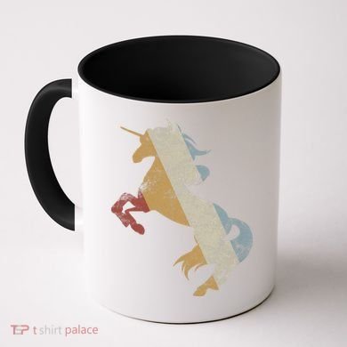 Unicorn Retro Style Vintage Coffee Mug