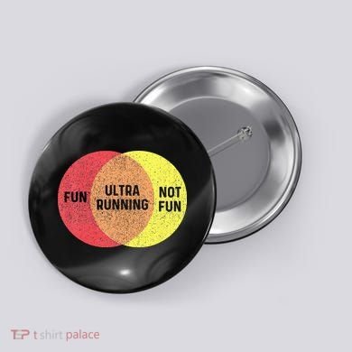 Ultra Running Trail Runner Finisher Ultra Marathon Button