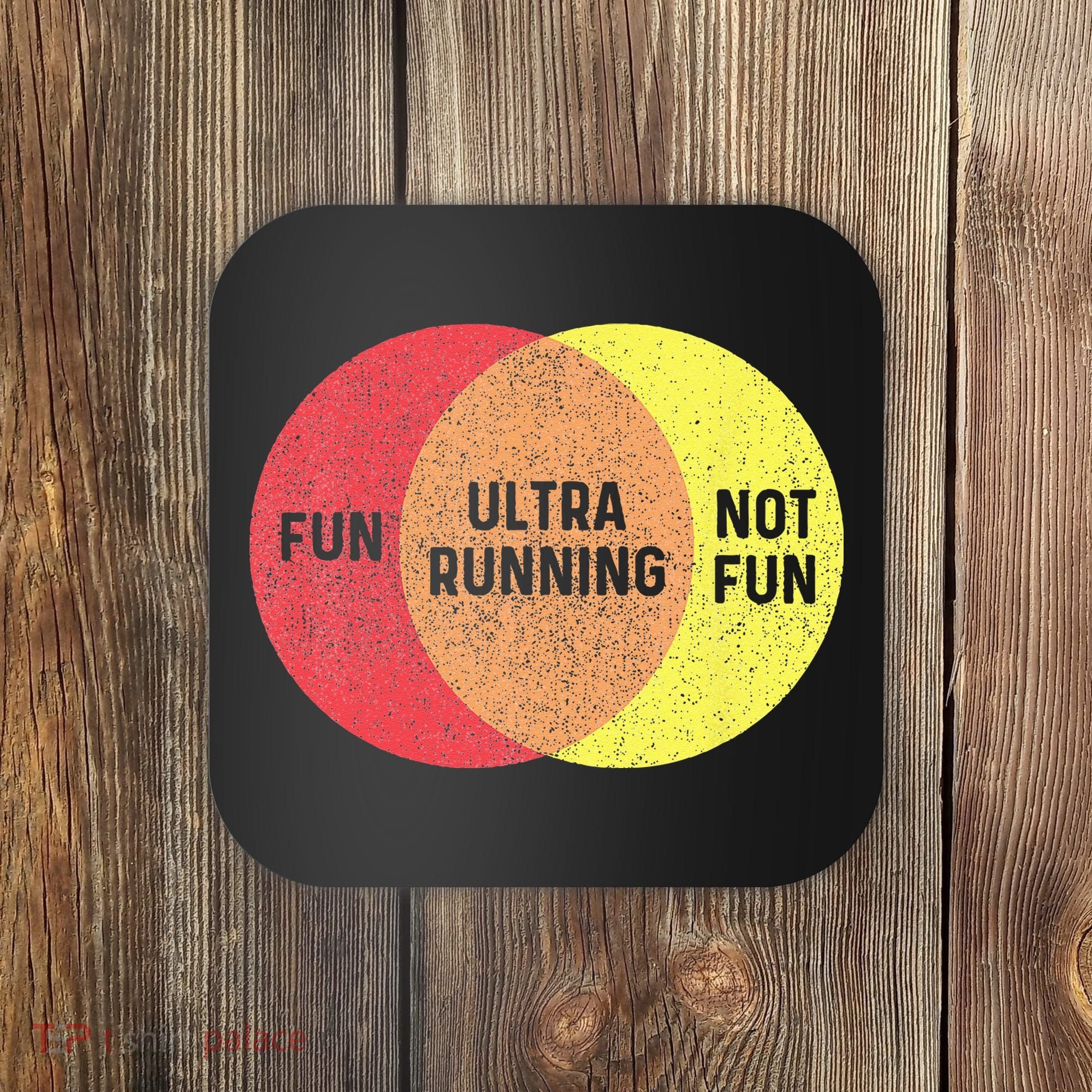 Ultra Running Trail Runner Finisher Ultra Marathon Coaster