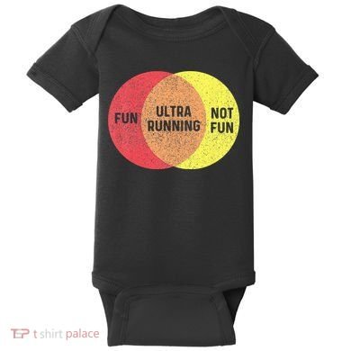 Ultra Running Trail Runner Finisher Ultra Marathon Baby Bodysuit
