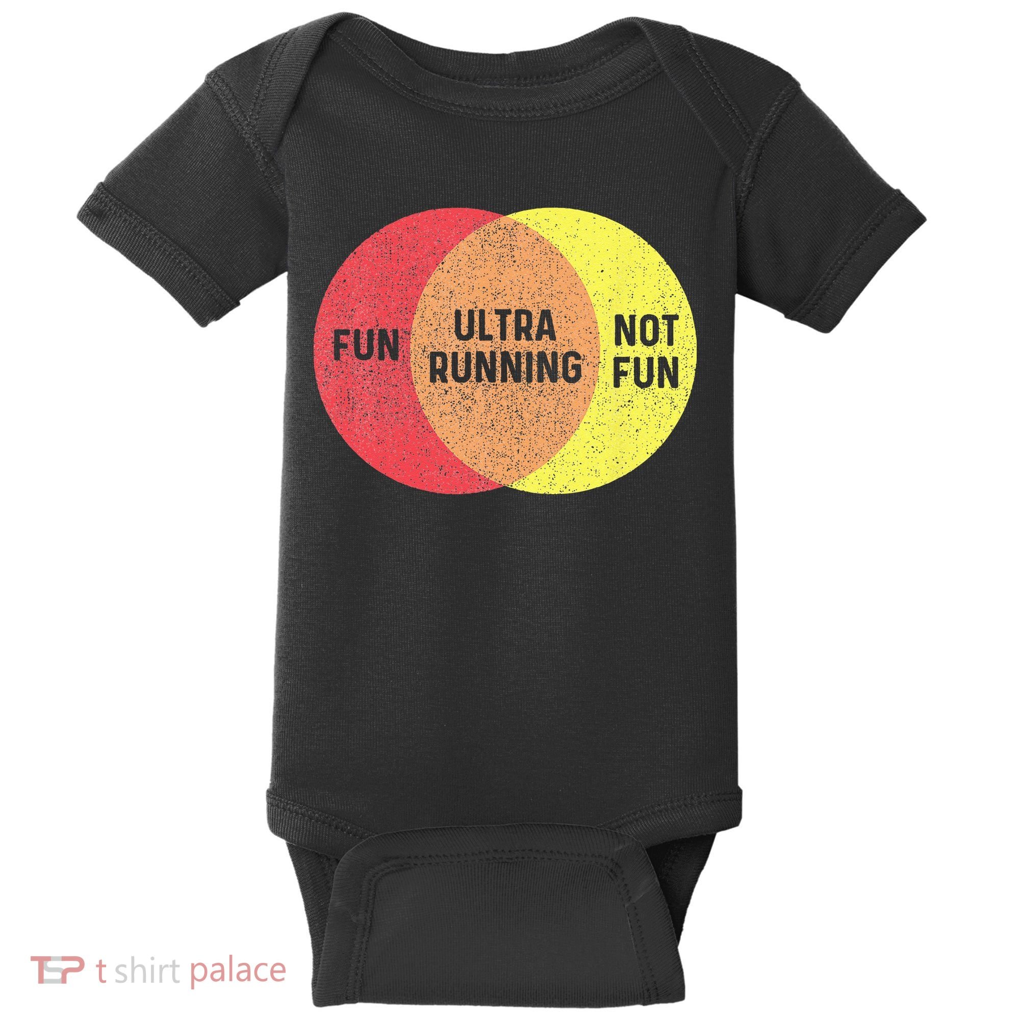 Ultra Running Trail Runner Finisher Ultra Marathon Baby Bodysuit