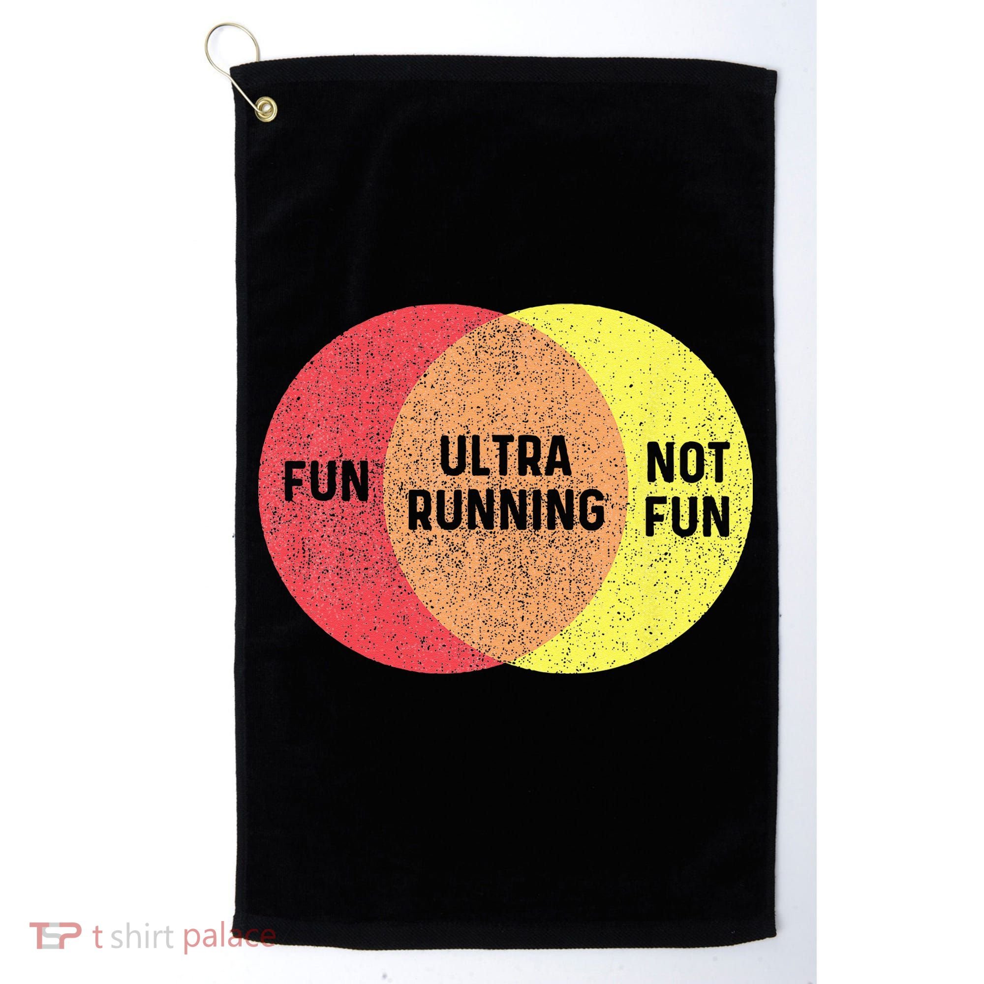 Ultra Running Trail Runner Finisher Ultra Marathon Golf Towel