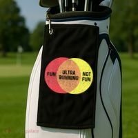 Ultra Running Trail Runner Finisher Ultra Marathon Golf Towel thumb 2