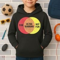 Ultra Running Trail Runner Finisher Ultra Marathon Kids Hoodie thumb 2