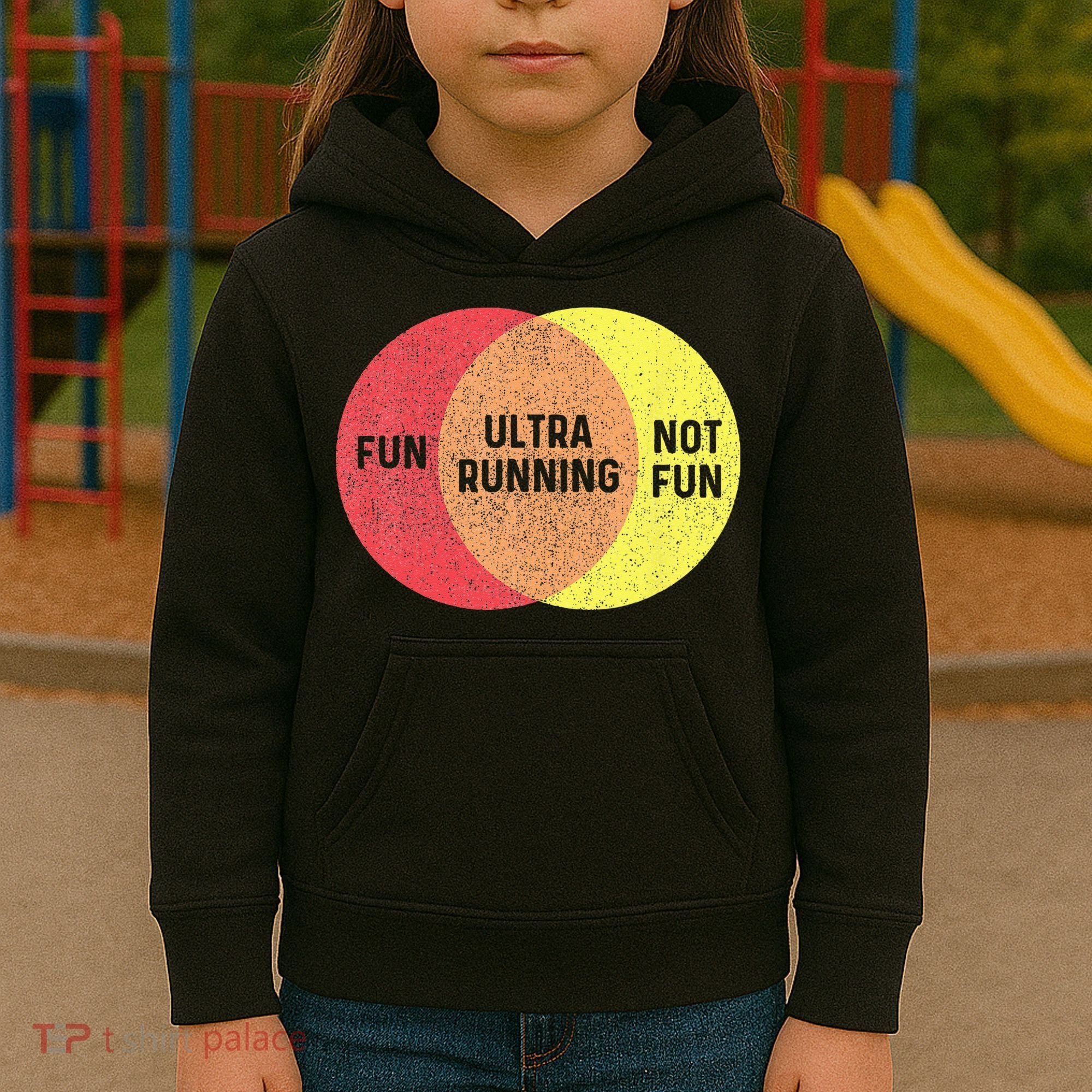 Ultra Running Trail Runner Finisher Ultra Marathon Kids Hoodie