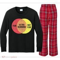 Ultra Running Trail Runner Finisher Ultra Marathon Kids Long Sleeve Plaid Pajama Set thumb 0