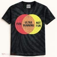Ultra Running Trail Runner Finisher Ultra Marathon Kids Tie-Dye T-Shirt thumb 0