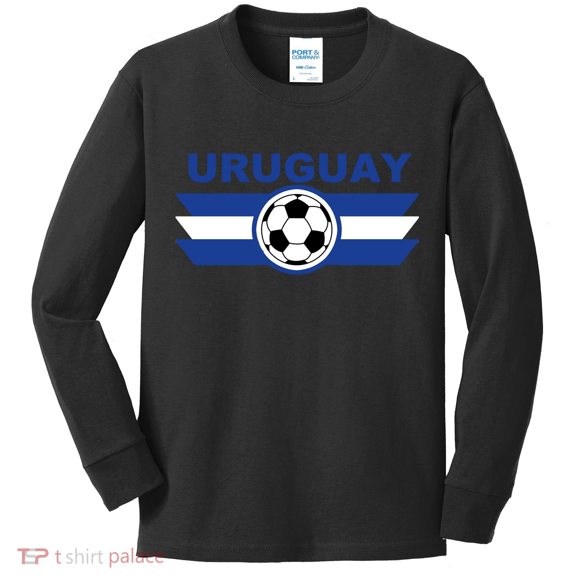 Uruguay Kids Long Sleeve Shirt