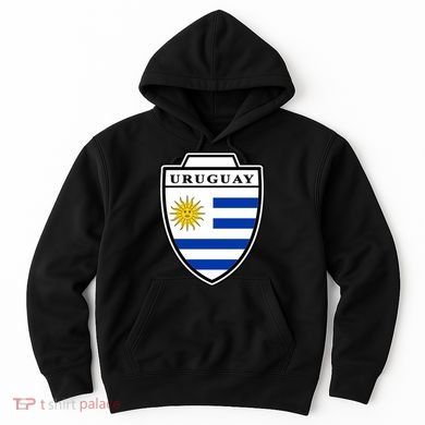Uruguay Country Soccer Crest Hoodie