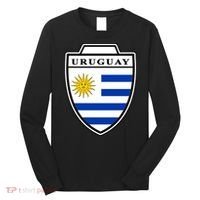 Uruguay Country Soccer Crest Long Sleeve Shirt thumb 0