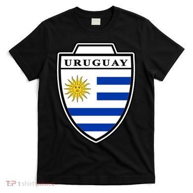 Uruguay Country Soccer Crest T-Shirt