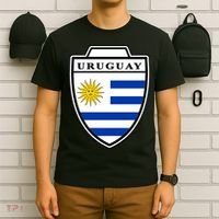 Uruguay Country Soccer Crest T-Shirt thumb 6