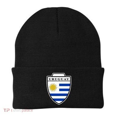Uruguay Country Soccer Crest Beanie