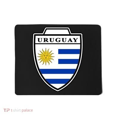 Uruguay Country Soccer Crest Mousepad