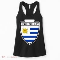 Uruguay Country Soccer Crest Women's Tank Top thumb 0