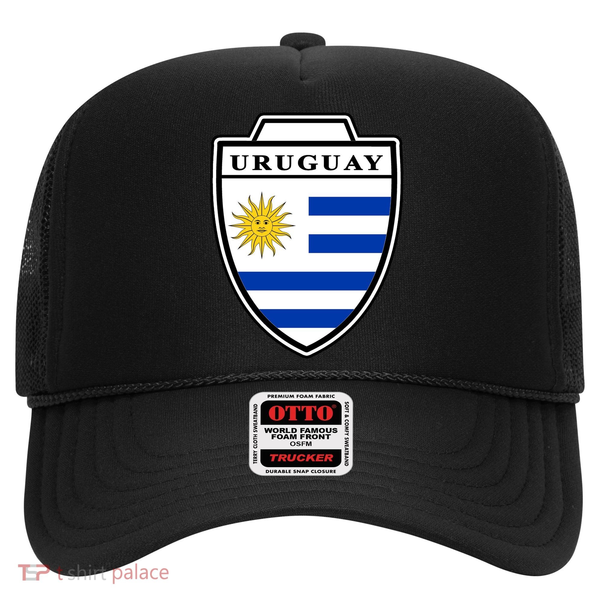 Uruguay Country Soccer Crest Hat