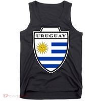Uruguay Country Soccer Crest Tank Top thumb 0