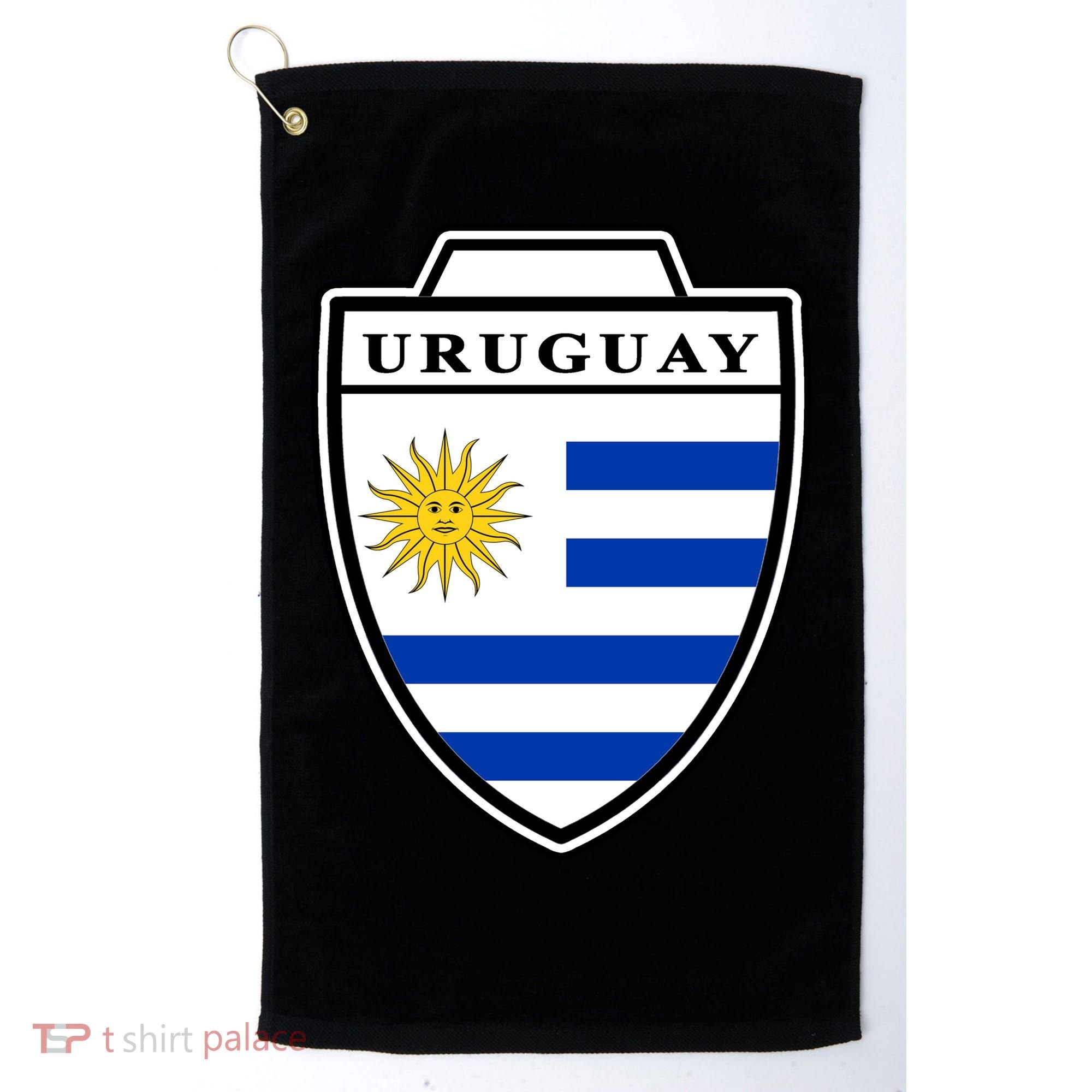 Uruguay Country Soccer Crest Golf Towel