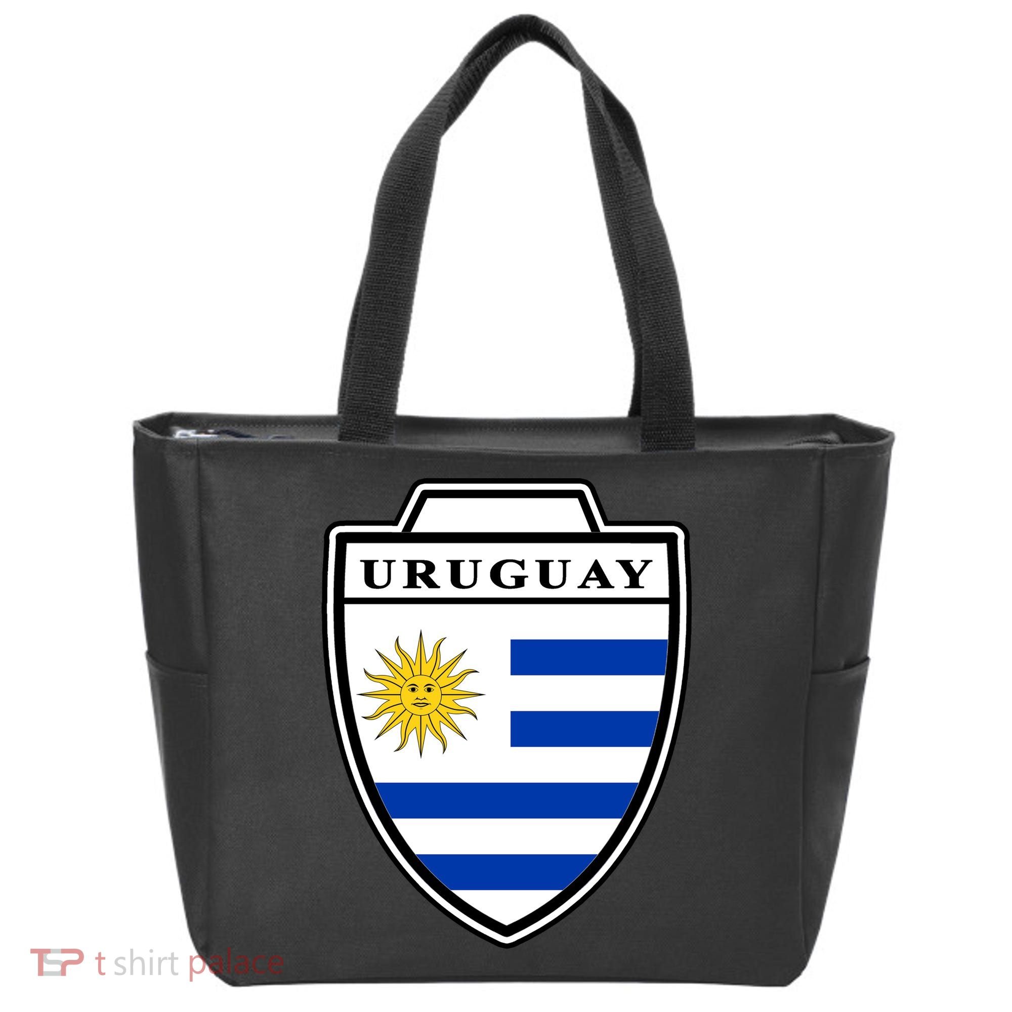 Uruguay Country Soccer Crest Tote Bag