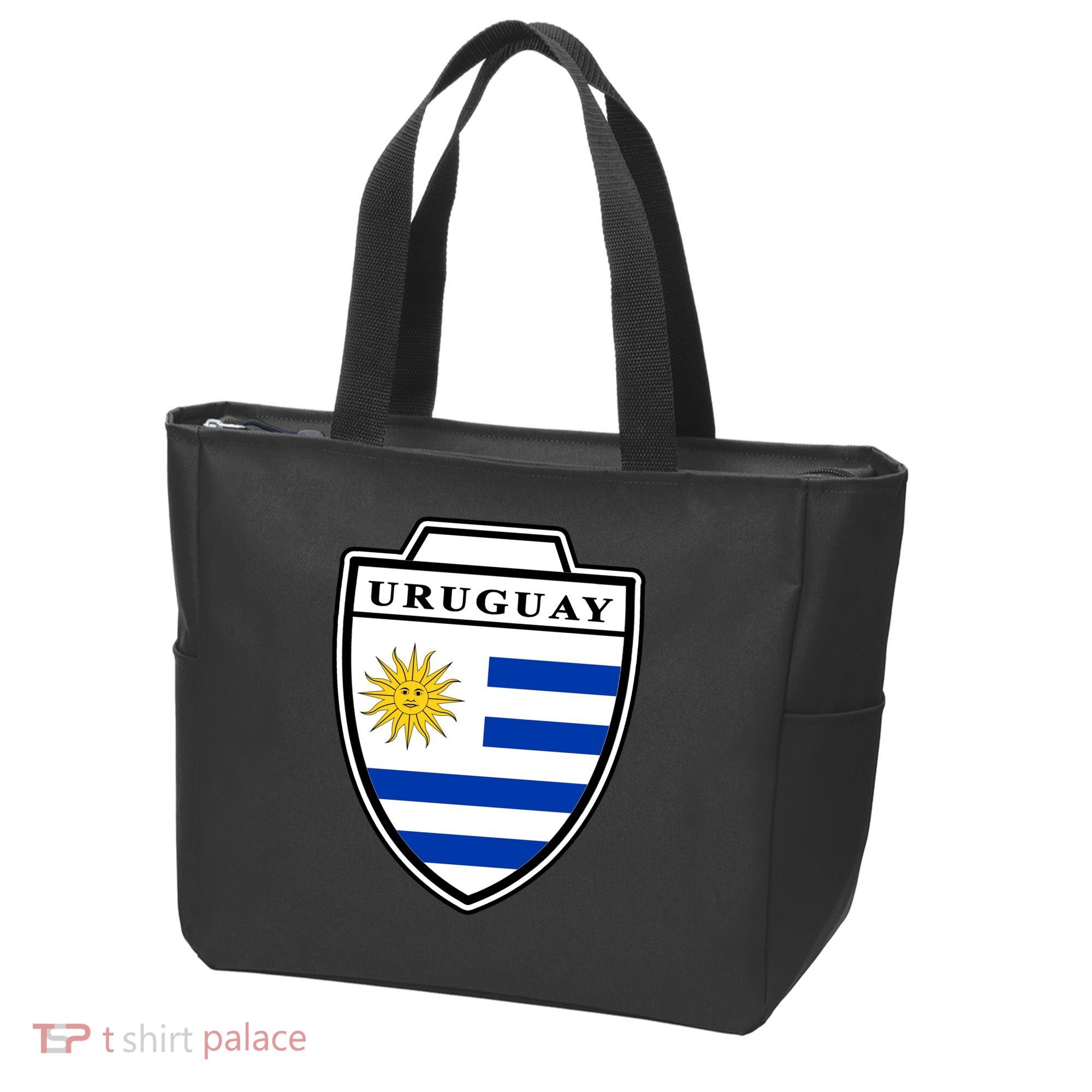 Uruguay Country Soccer Crest Tote Bag