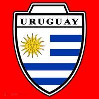 Uruguay Country Soccer Crest Santa Hat thumb 1