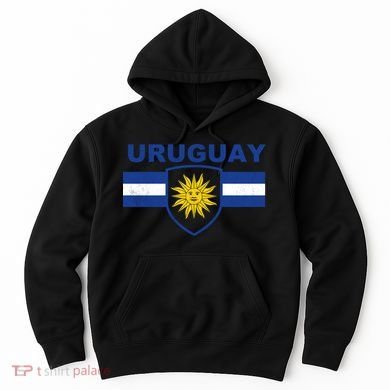 Uruguay shield style Hoodie