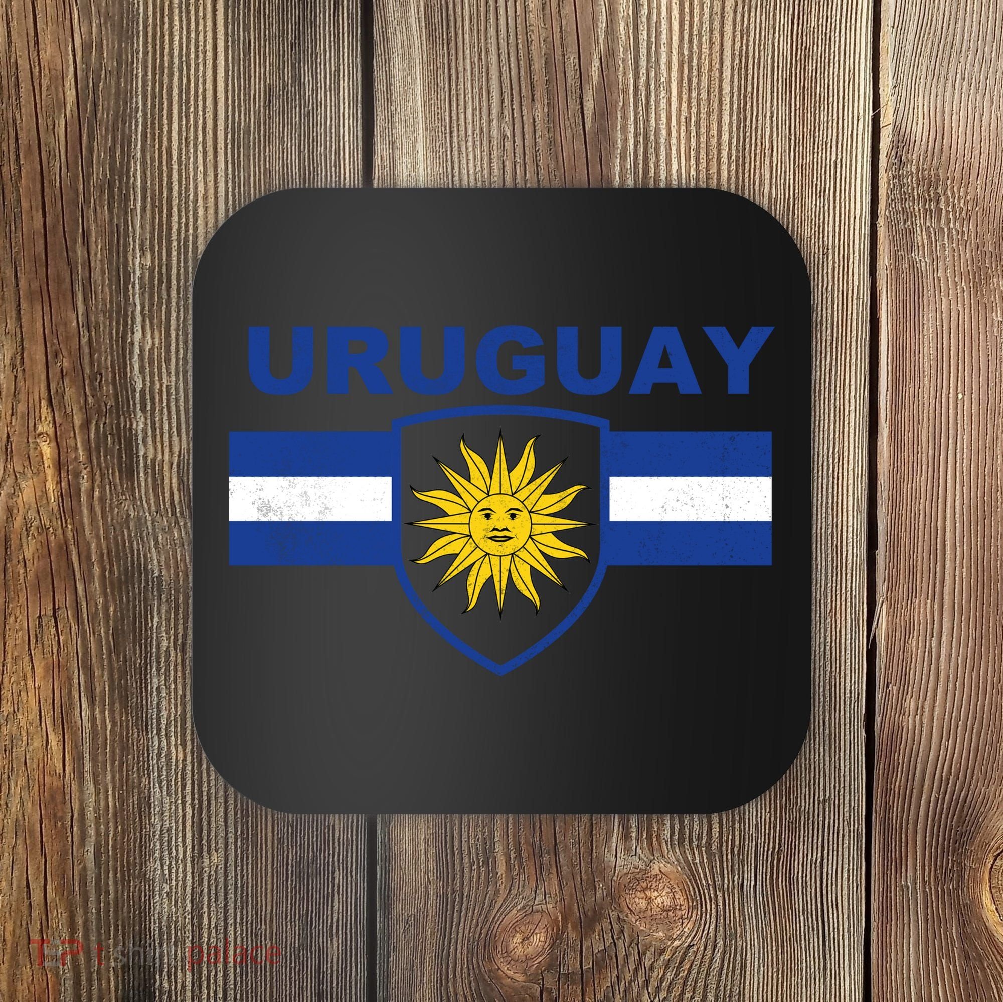 Uruguay shield style Coaster