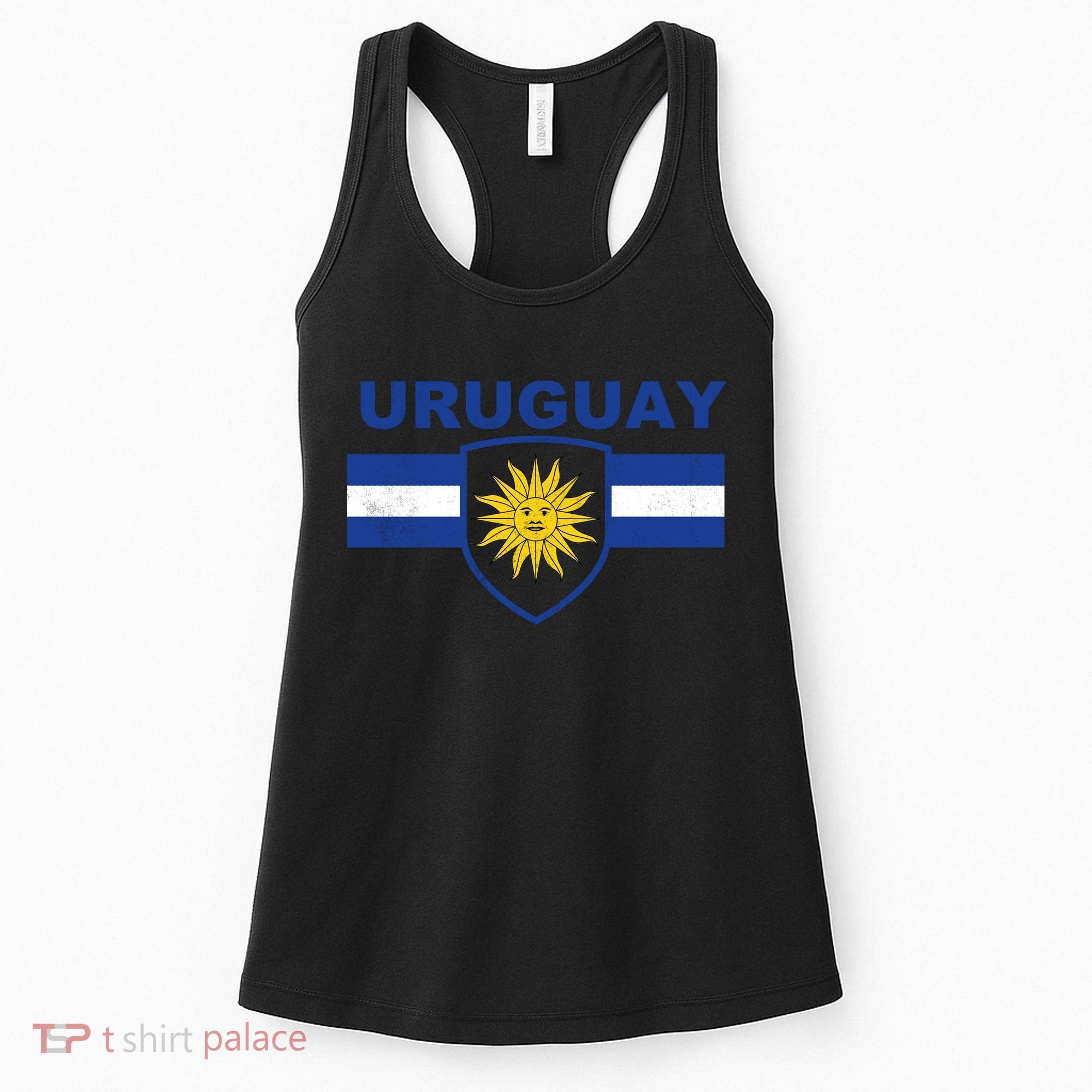 Uruguay shield style Women's Tank Top