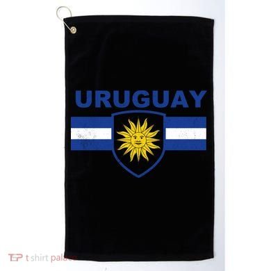 Uruguay shield style Golf Towel