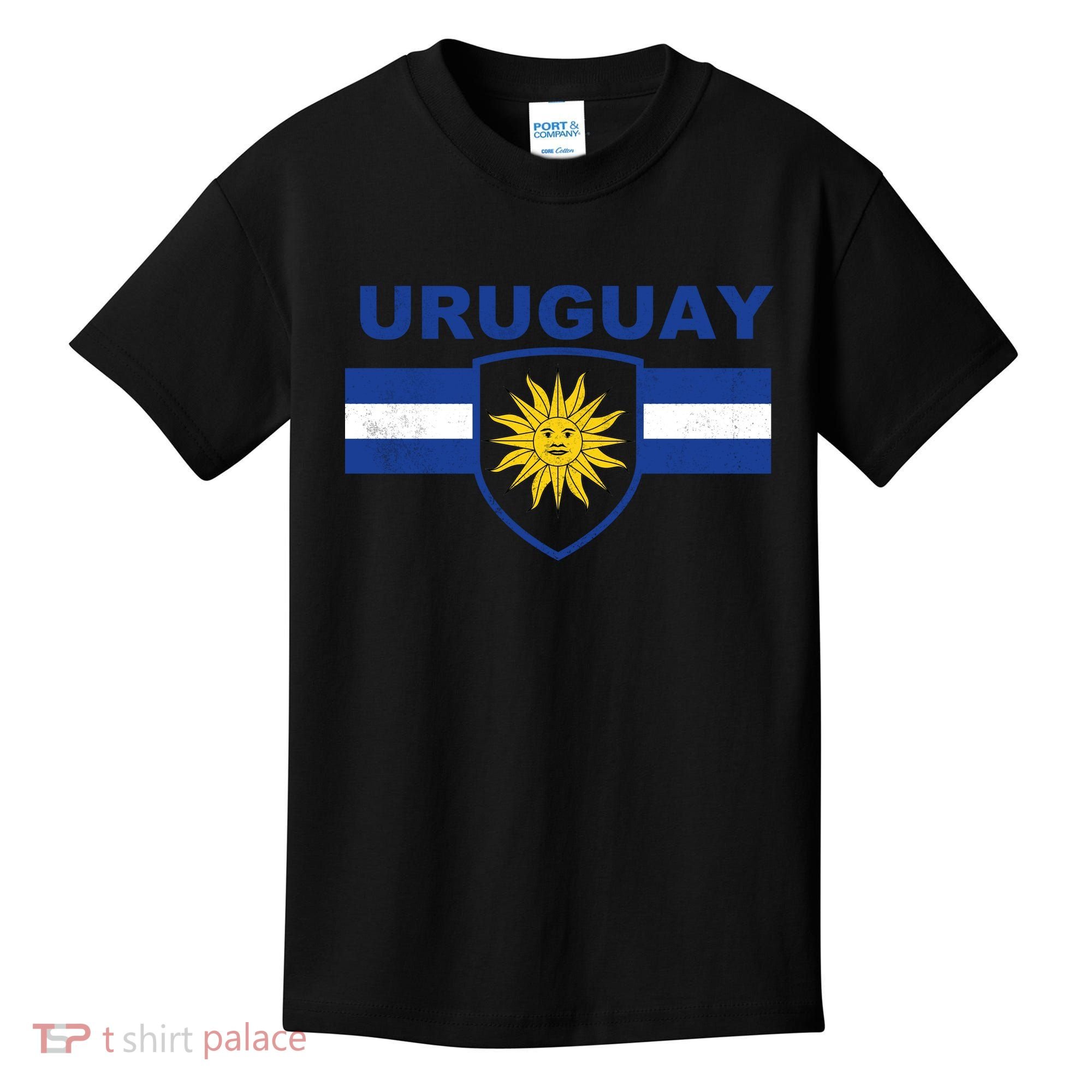 Uruguay shield style Kids T-Shirt