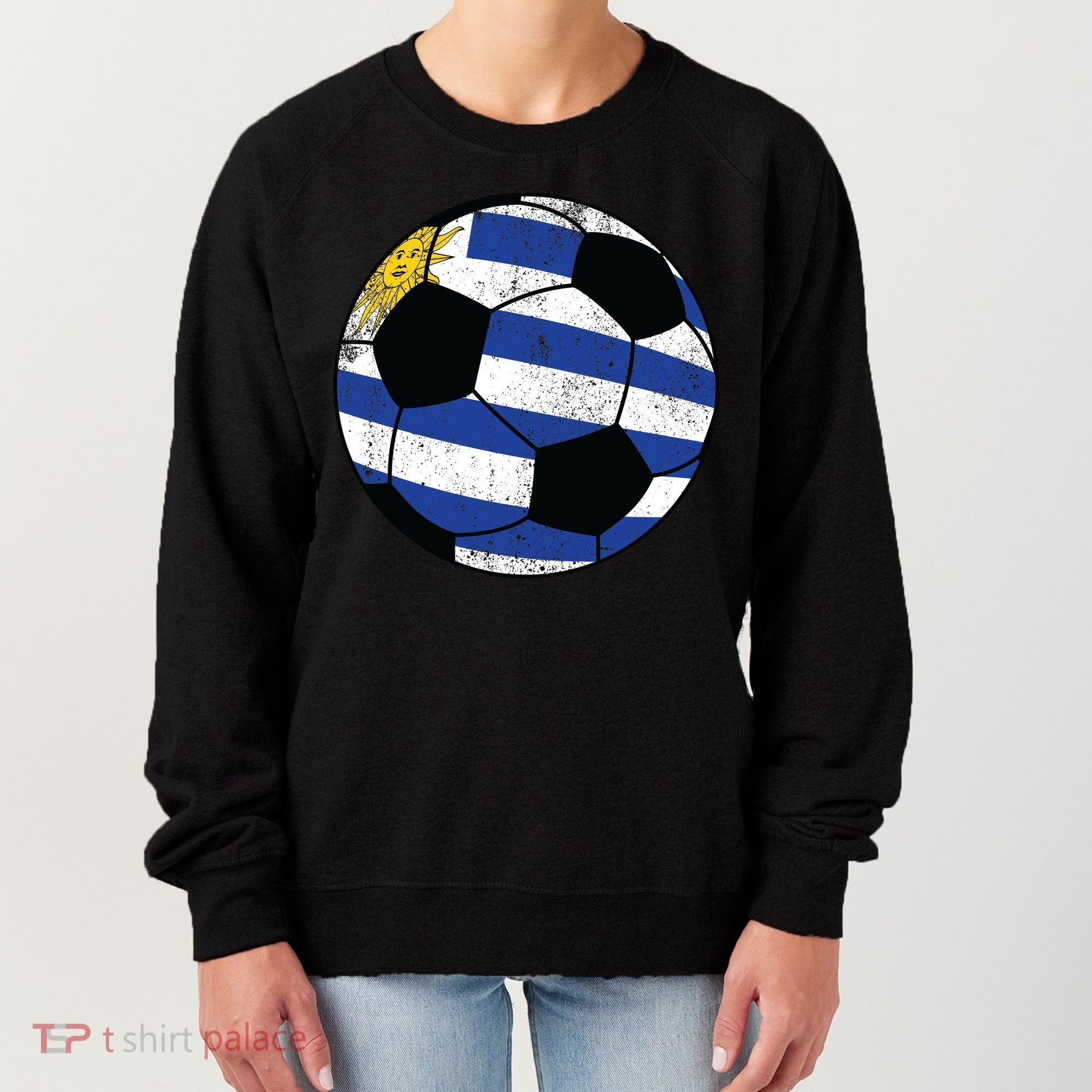 Uruguay soccer ball Women's Sweatshirt