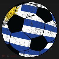 Uruguay soccer ball Coaster thumb 2